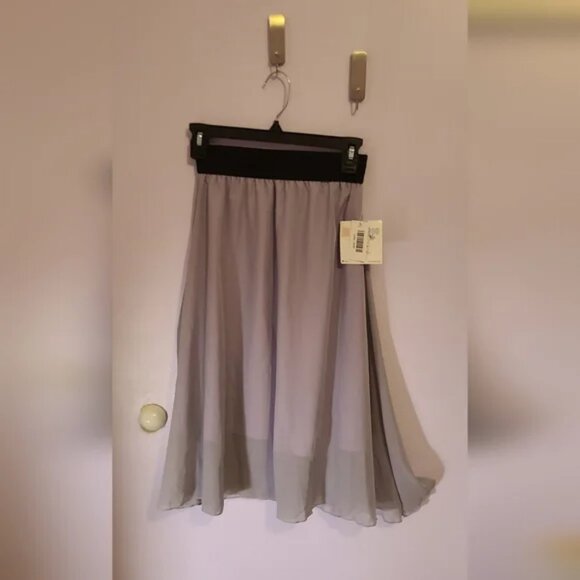 NWT Lularoe Lola Skirt XXS lavender - Picture 3 of 4
